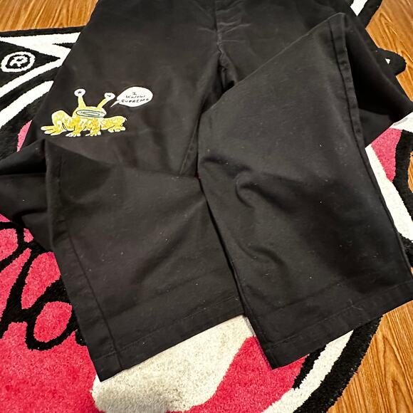 Supreme Daniel Johnston Embroidered Work Pant (SS20) - Size 36 - Lightly Used - Picture 9 of 10